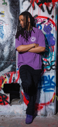 “FEDUP IS THE WORLD” PURPLE TEE