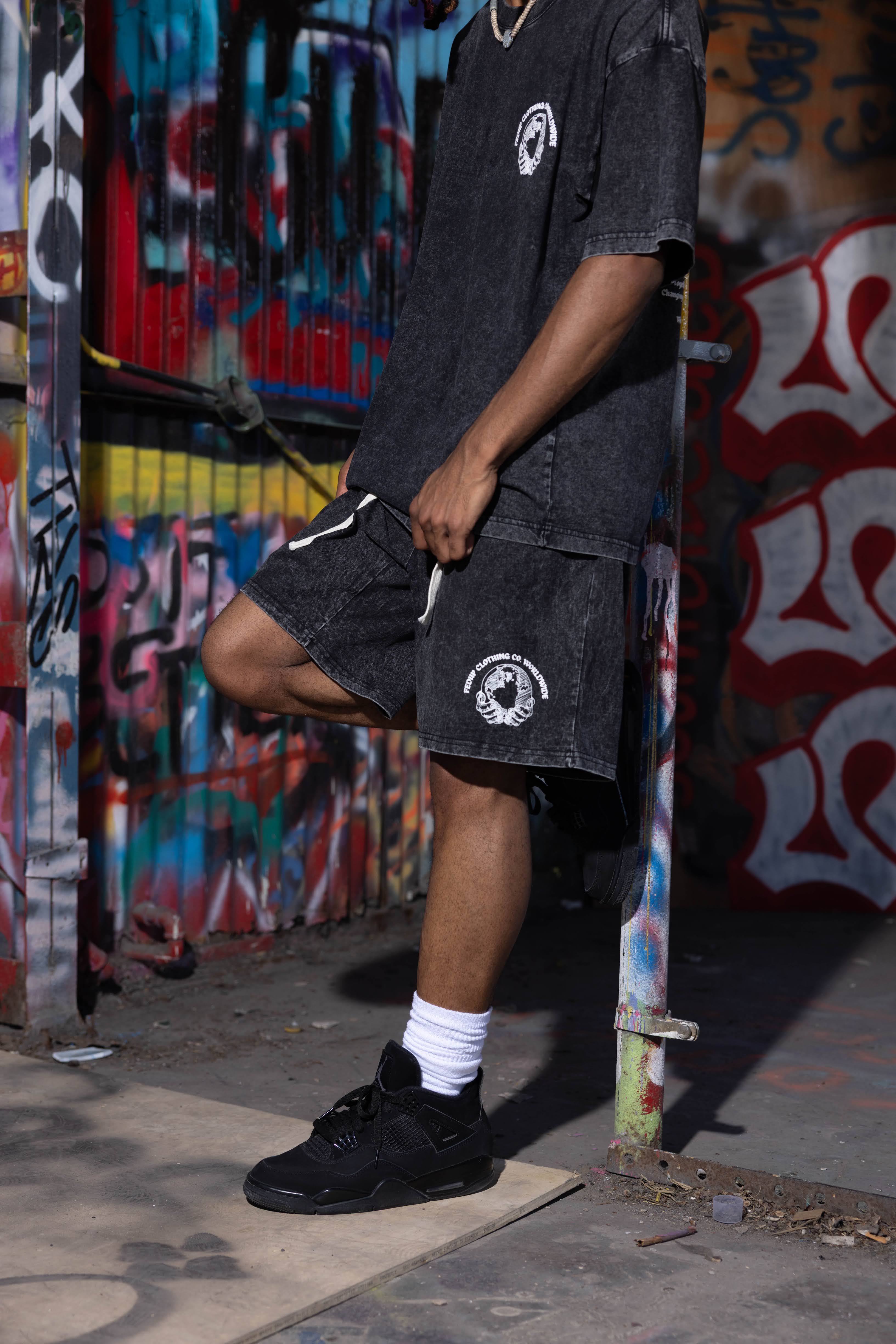 “FEDUP IS THE WORLD” BLACK SET